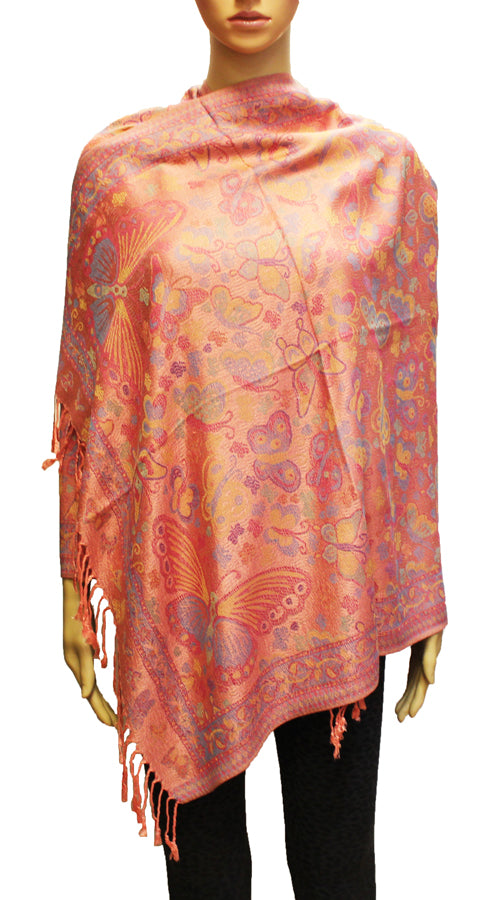 Butterfly Pashmina Shawl-BH1903