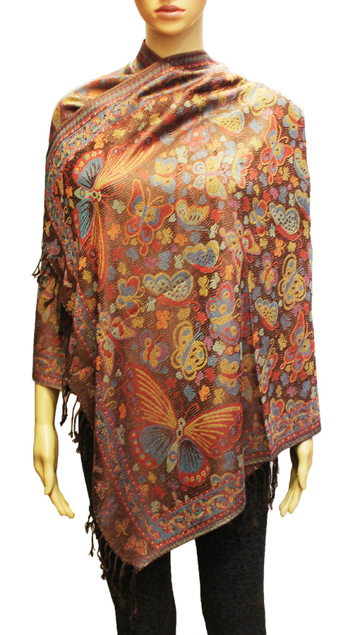 Butterfly Pashmina Shawl-BH1903