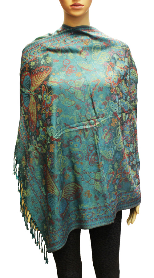 Butterfly Pashmina Shawl-BH1903