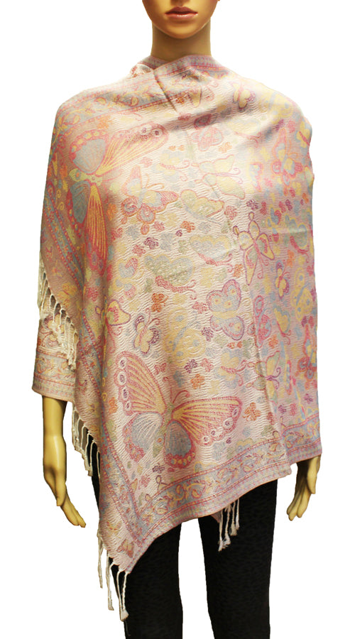 Butterfly Pashmina Shawl-BH1903