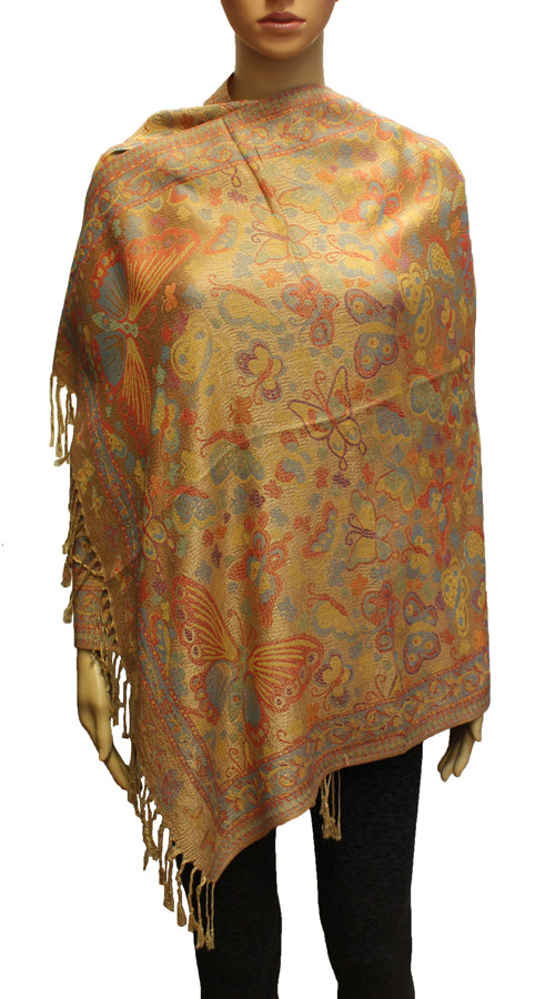 Butterfly Pashmina Shawl-BH1903