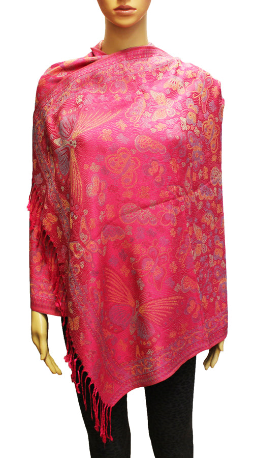 Butterfly Pashmina Shawl-BH1903