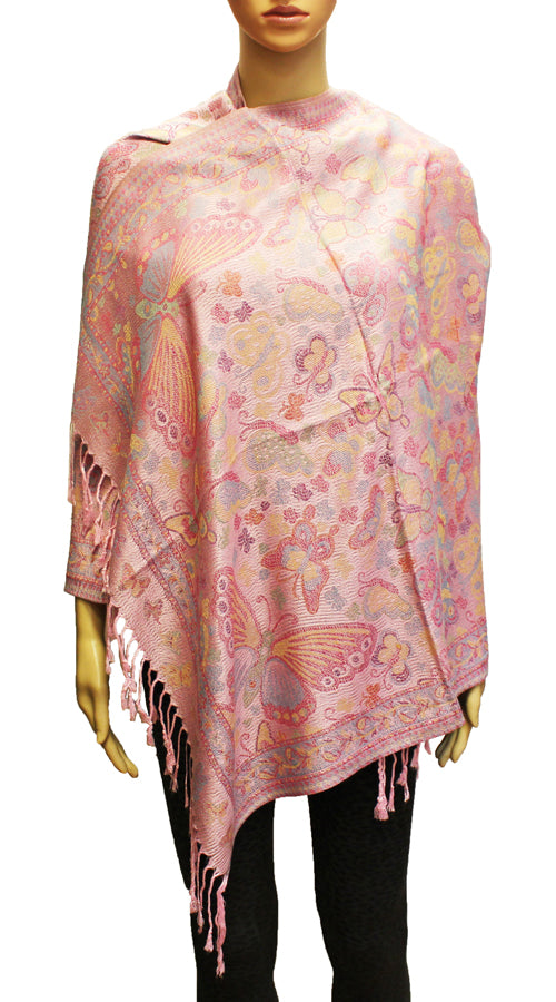 Butterfly Pashmina Shawl-BH1903