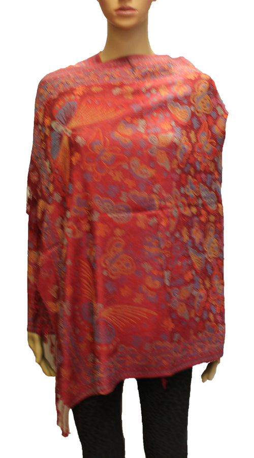 Butterfly Pashmina Shawl-BH1903