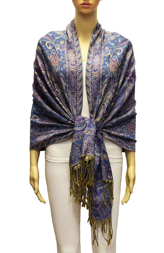 Elegant Thick Pashmina Shawl-BH2105