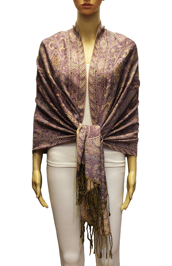 Elegant Thick Pashmina Shawl-BH2105
