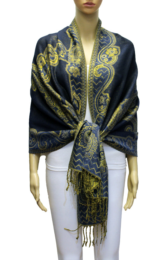 Luxurious Thick Pashmina Shawl - BH2110