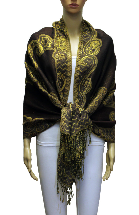 Luxurious Thick Pashmina Shawl - BH2110