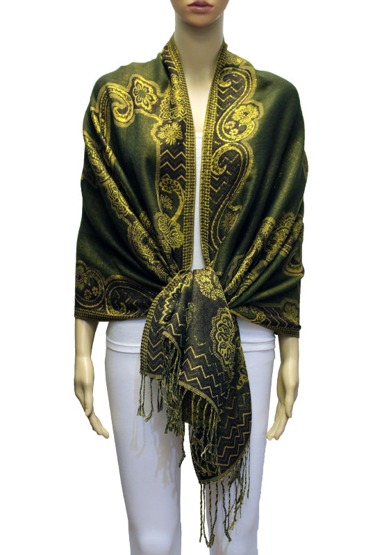 Luxurious Thick Pashmina Shawl - BH2110