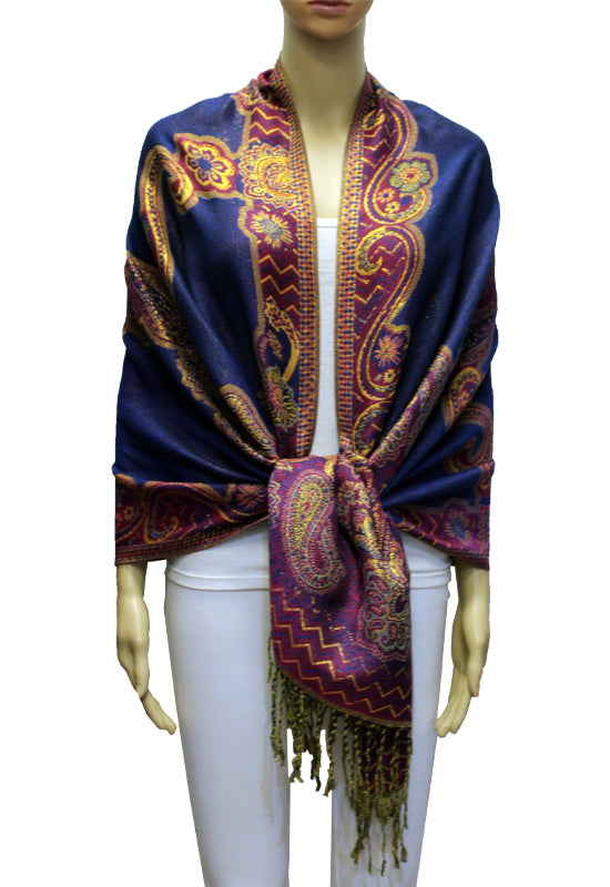 Luxurious Thick Pashmina Shawl - BH2110