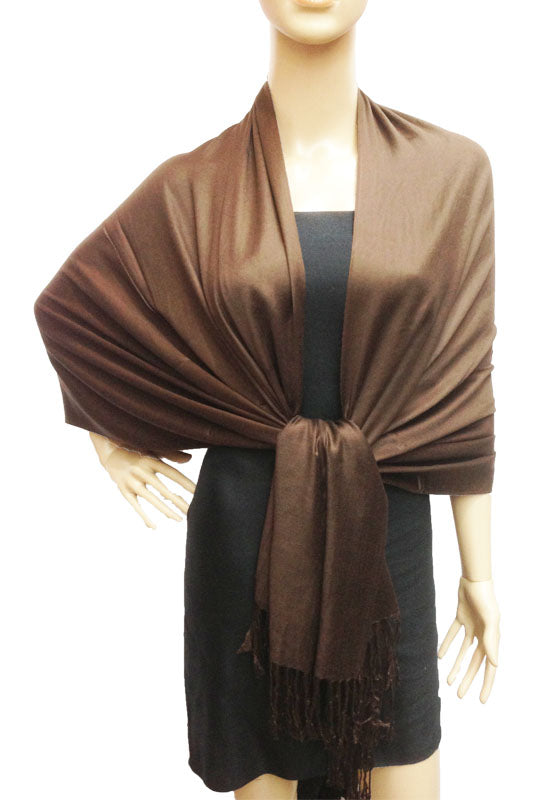 Soft Solid Color Pashmina-BH301