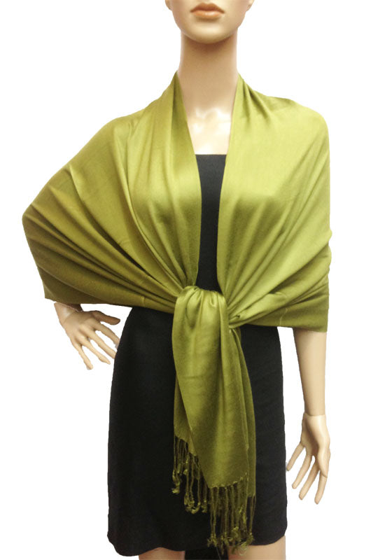 Soft Solid Color Pashmina-BH301