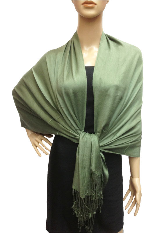 Soft Solid Color Pashmina-BH301