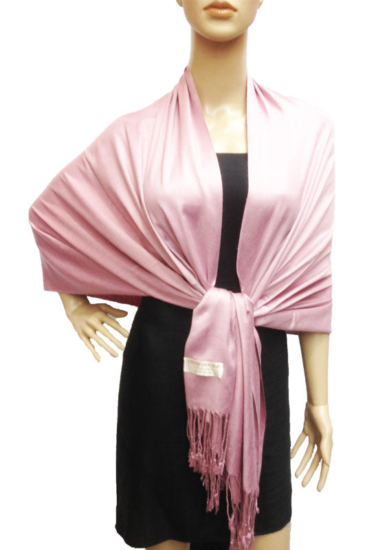 Soft Solid Color Pashmina-BH301