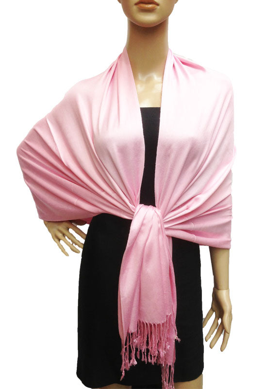 Soft Solid Color Pashmina-BH301