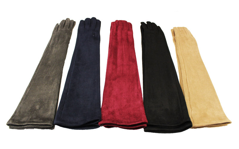 Sweet Leather Long Gloves-GF1803