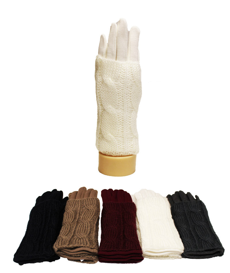 Cozy Knit Winter Gloves-GF1829