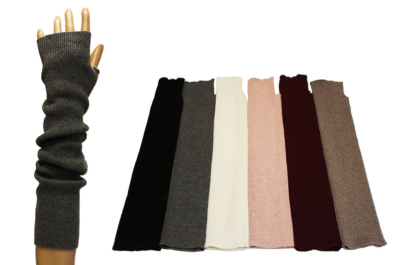 Stretch Knit Long Arm Warmers-GF1902