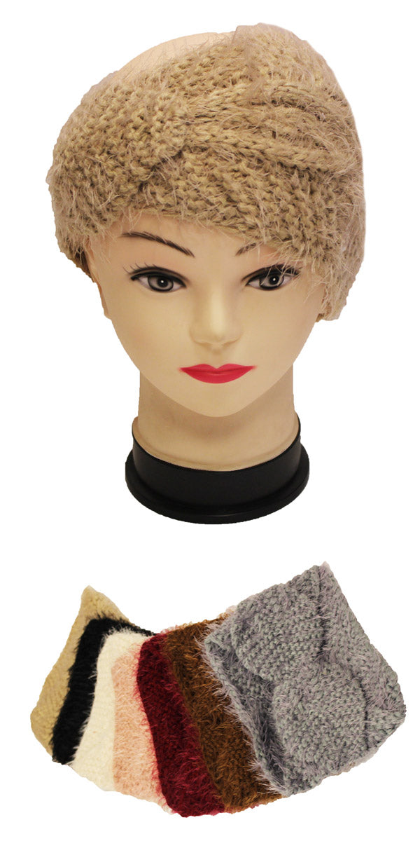 Twist Knit Headband - HB1803