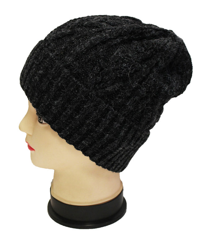 Classic Cable Knit Beanie-HT1804