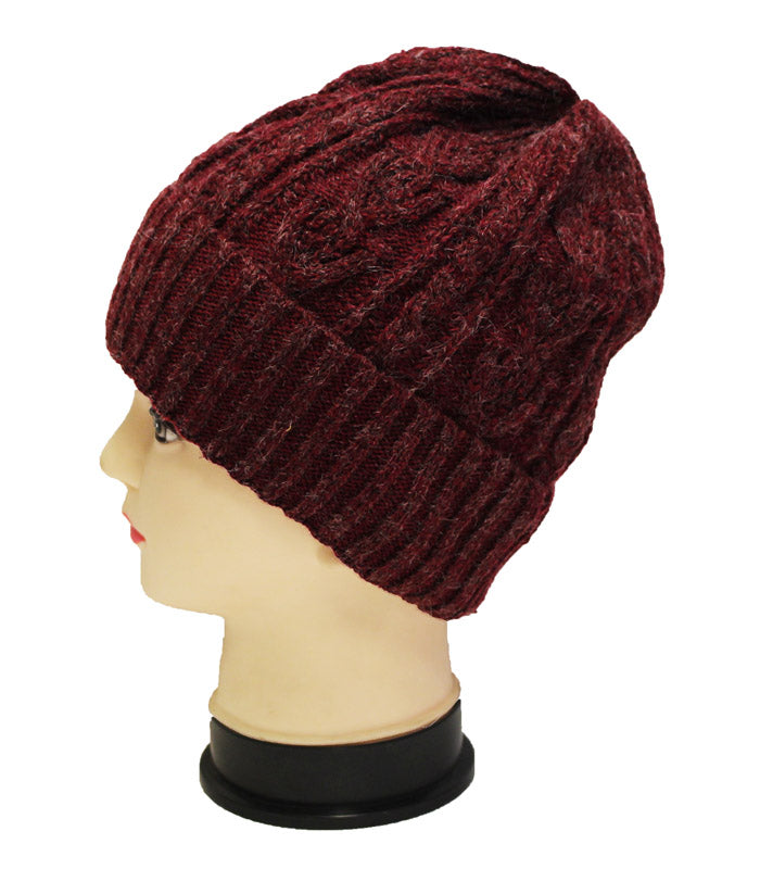 Classic Cable Knit Beanie-HT1804