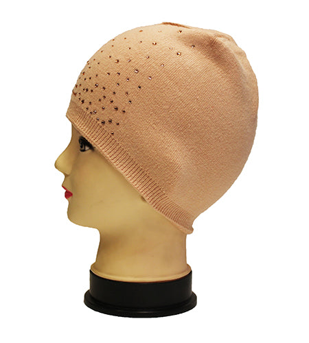 Elegant Rhinestone Beanie – HT1906