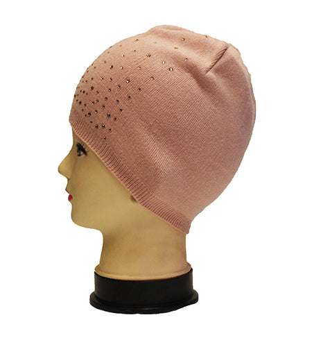 Elegant Rhinestone Beanie – HT1906