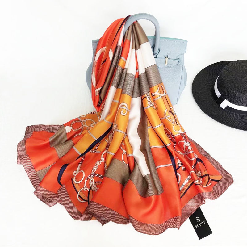 Luxury Chain Pattern Scarf-S2208