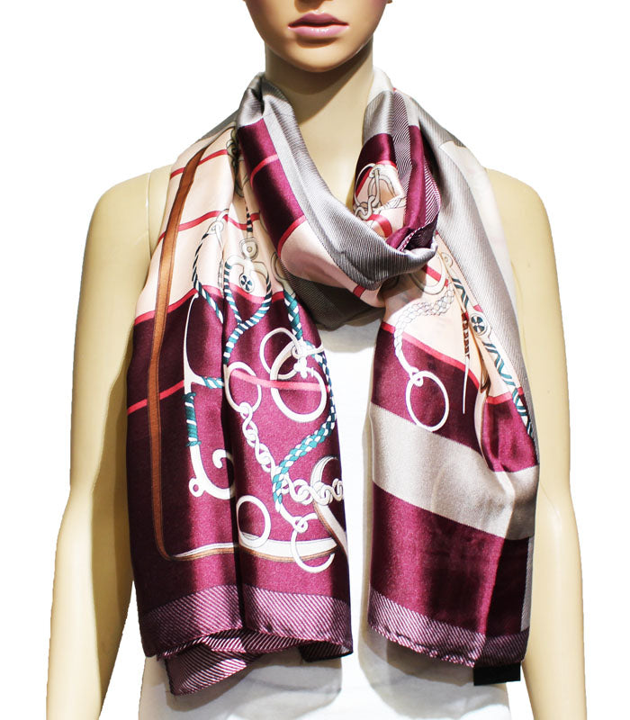 Luxury Chain Pattern Scarf-S2208