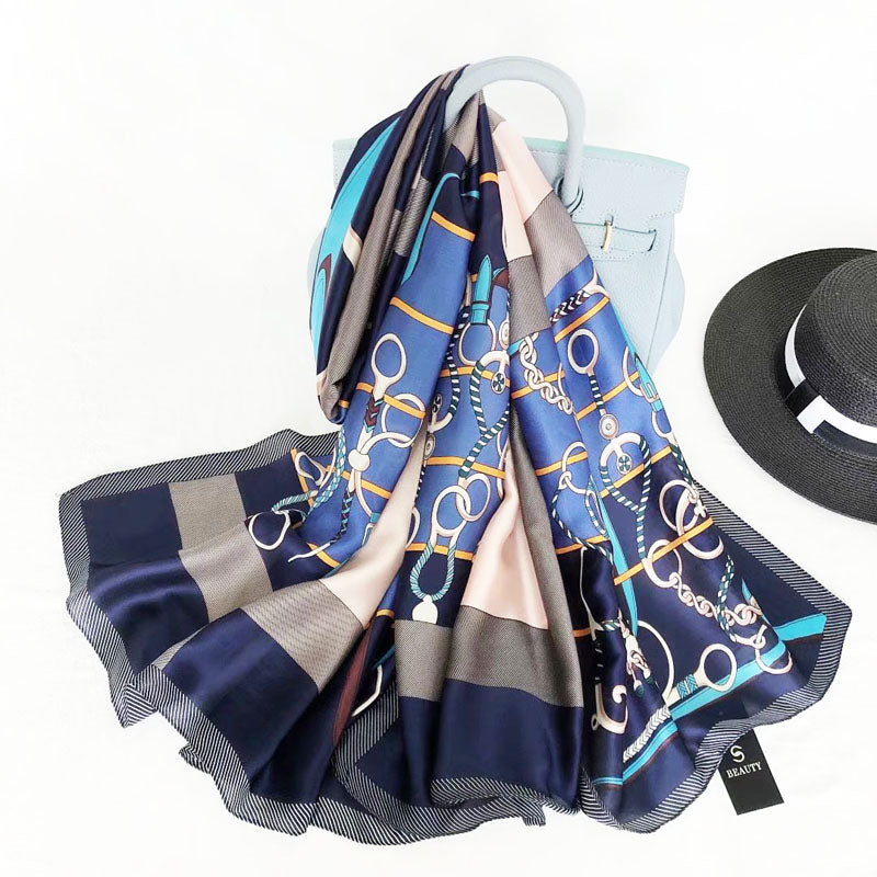 Luxury Chain Pattern Scarf-S2208