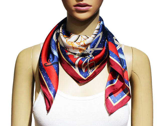Elegant Carriage Print Scarf-S2209
