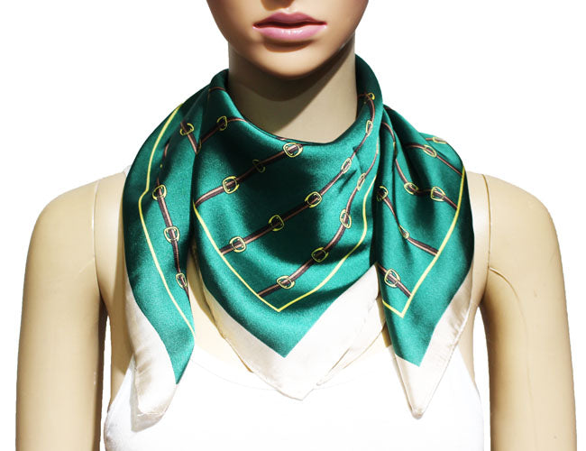Elegant Chains Print Neck Scarf-S2213
