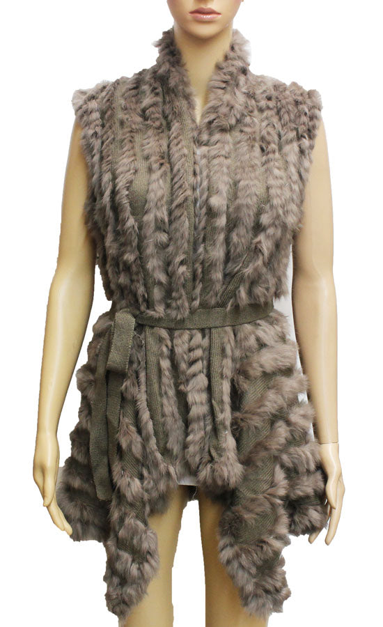 Elegant Rabbit Fur Vest-SHW1620