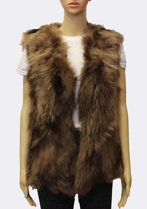 Real Fur Vest - SHW1711