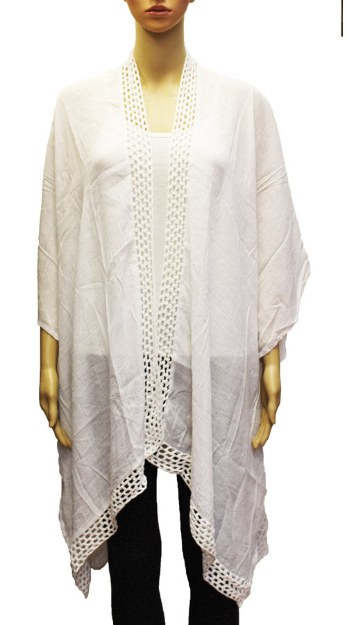 Sheer Beach Kimono Cover-Up-SHW1901