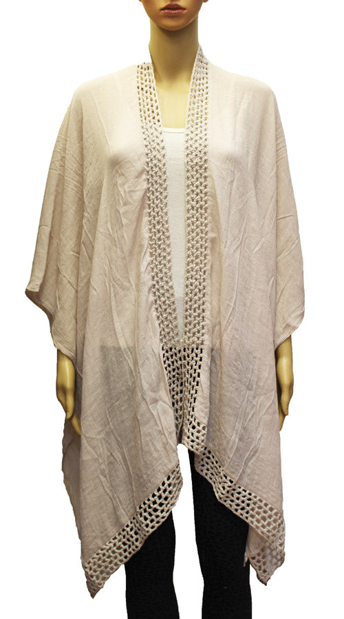 Sheer Beach Kimono Cover-Up-SHW1901