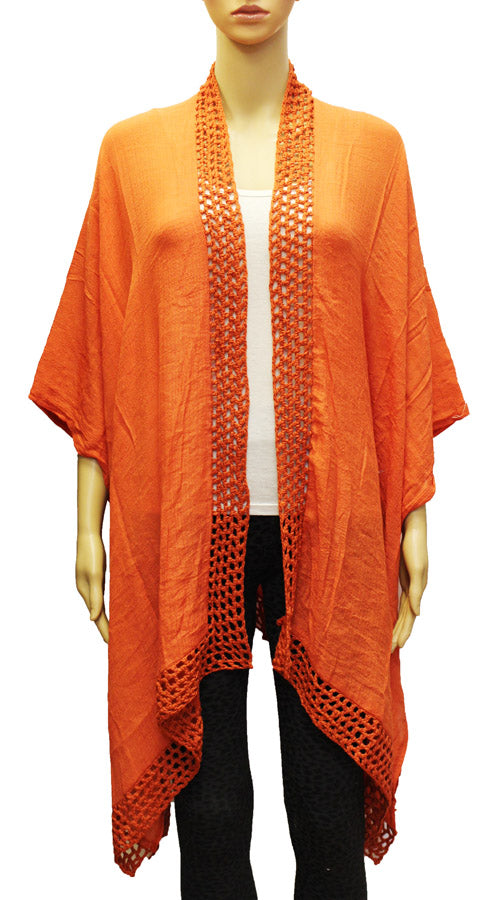 Sheer Beach Kimono Cover-Up-SHW1901