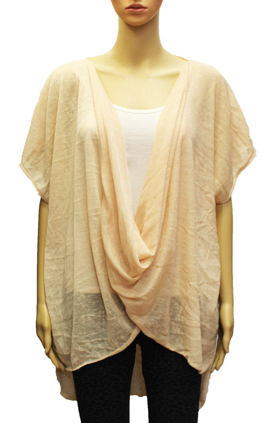 Draped Lightweight Summer Cardigan-SHW1911