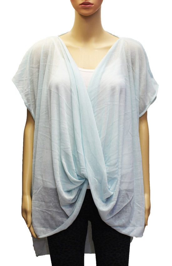 Draped Lightweight Summer Cardigan-SHW1911