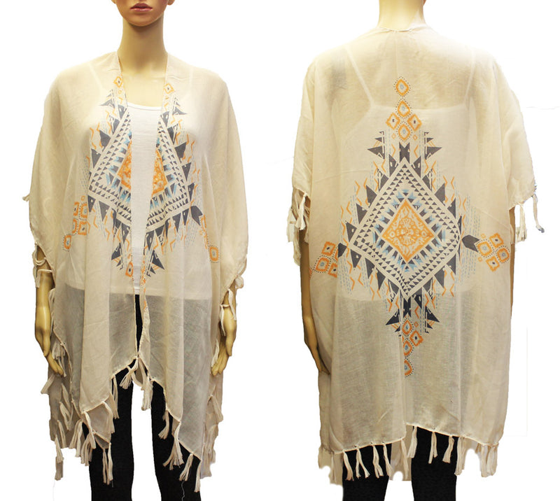 Boho Tassel Beach Cover-SHW1918