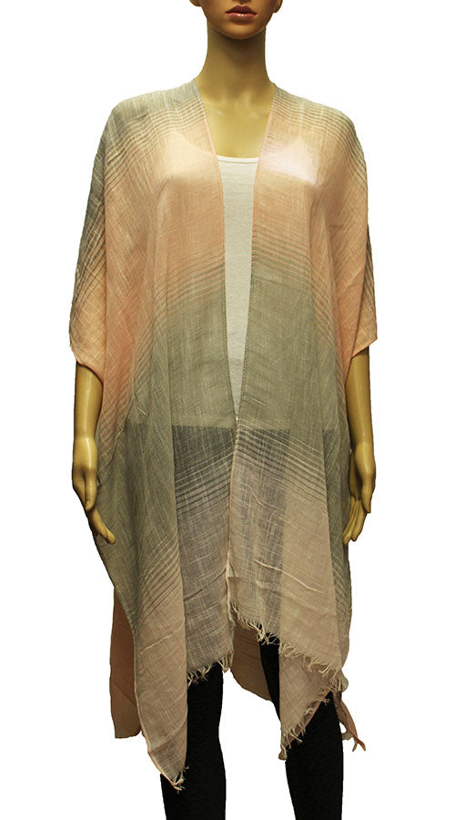Lightweight Ombre Summer Kimono-SHW2008