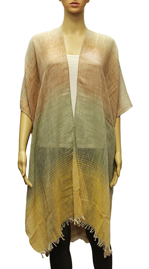 Lightweight Ombre Summer Kimono-SHW2008