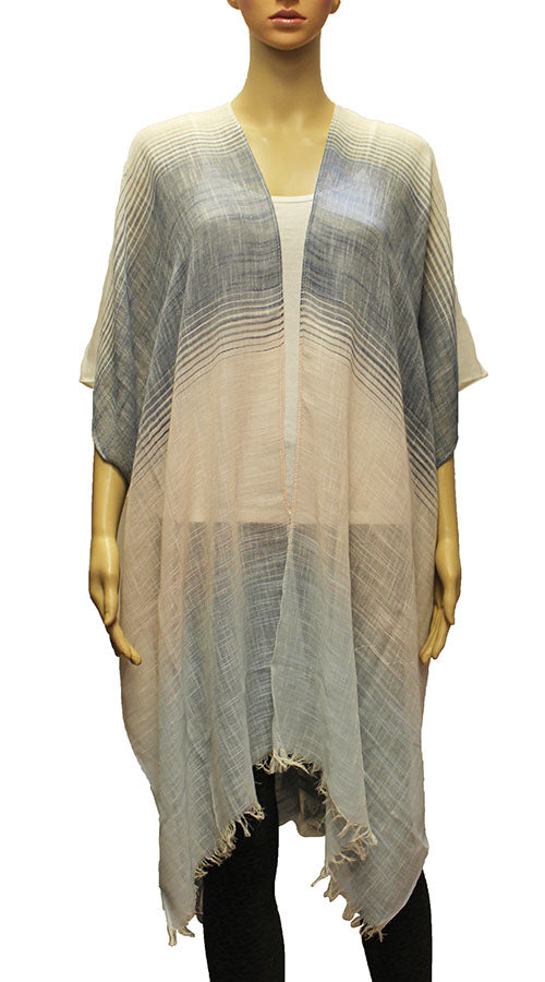 Lightweight Ombre Summer Kimono-SHW2008