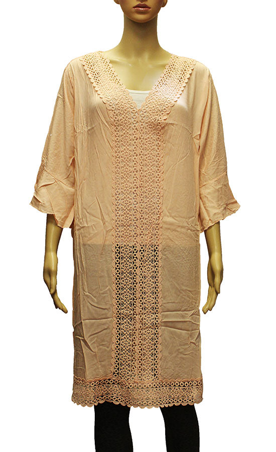 Elegant Lace Trim Cover Up-SHW2009