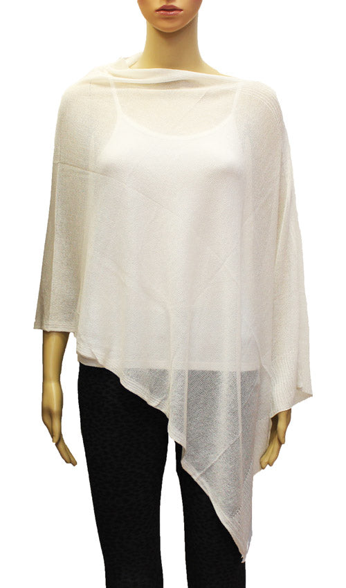Beach-Ready Asymmetric Poncho Wrap-SHW2013