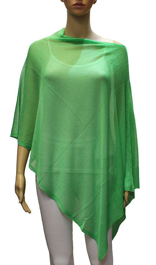 Beach-Ready Asymmetric Poncho Wrap-SHW2013