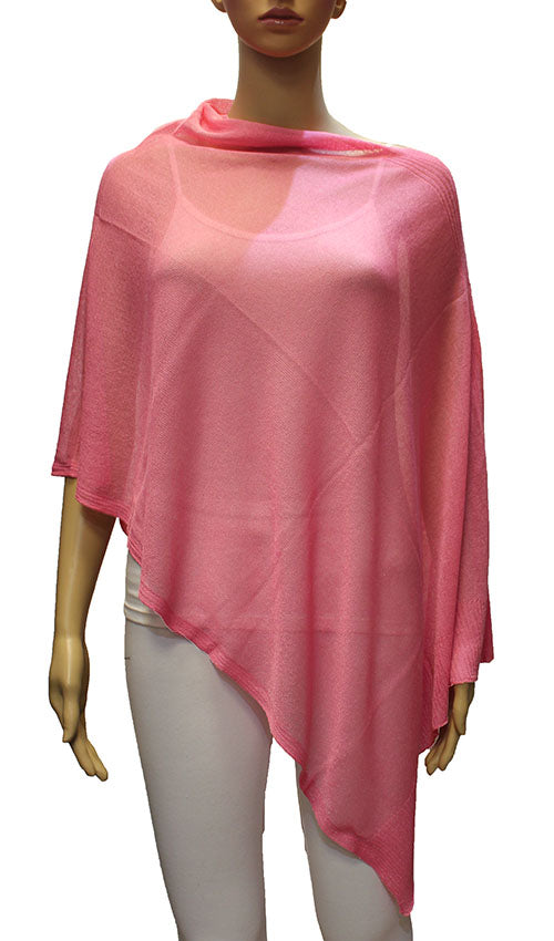 Beach-Ready Asymmetric Poncho Wrap-SHW2013