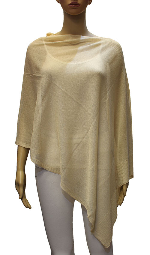 Beach-Ready Asymmetric Poncho Wrap-SHW2013