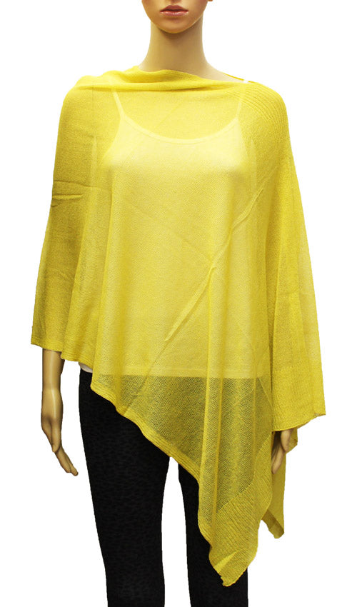 Beach-Ready Asymmetric Poncho Wrap-SHW2013