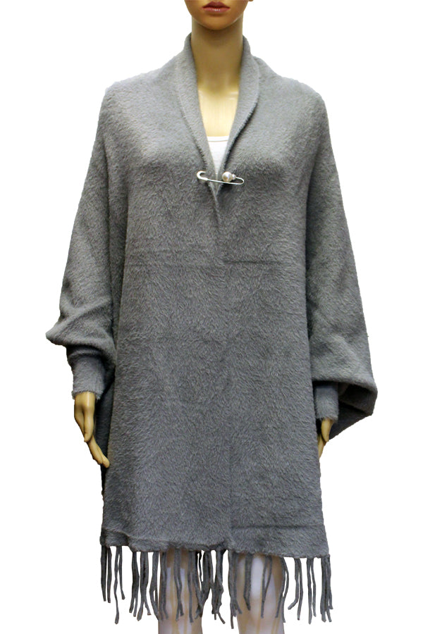 Soft Cashmere-Like Fringe Shawl-SHW2102